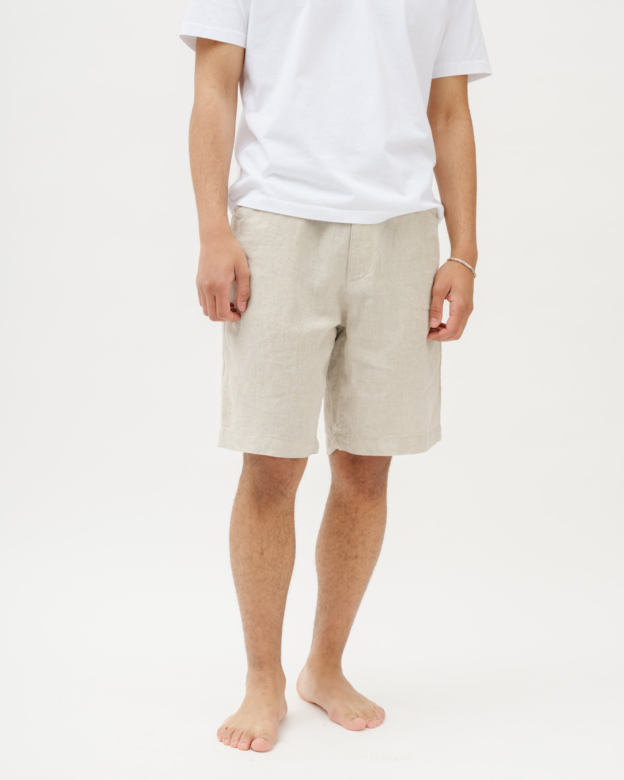 Glein - Linen Shorts - undyed